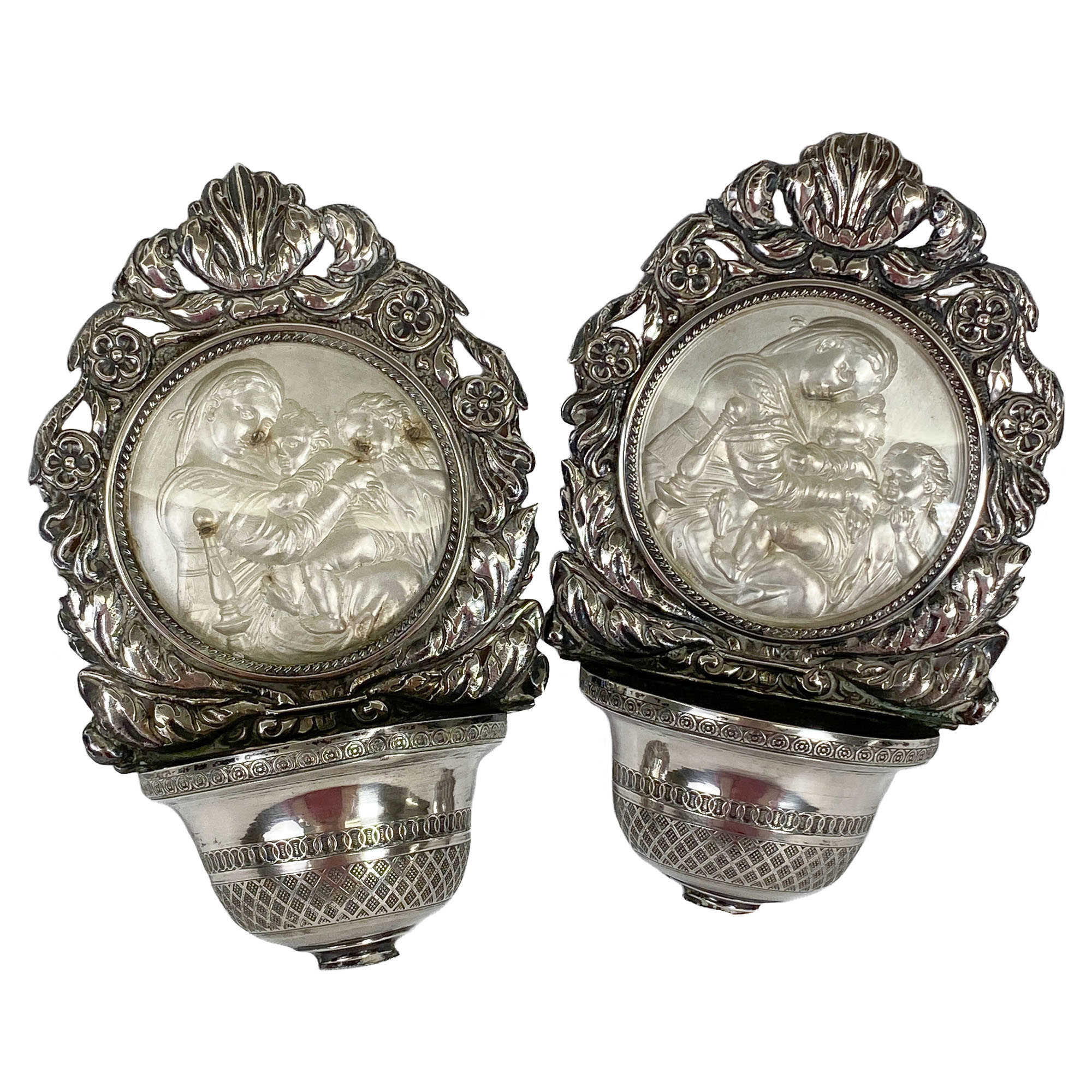 Acquasantiere XIX sec.