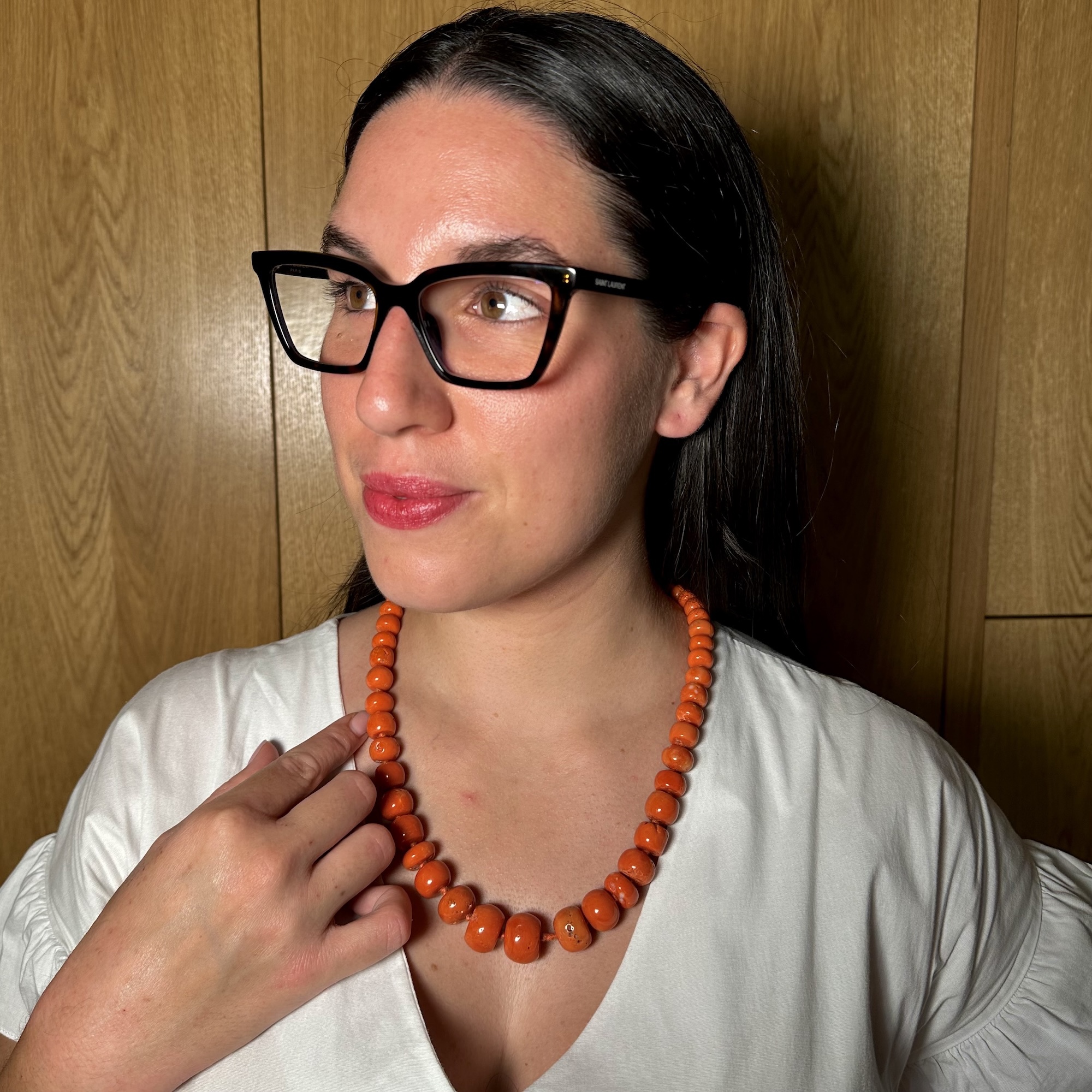 Coral necklace
