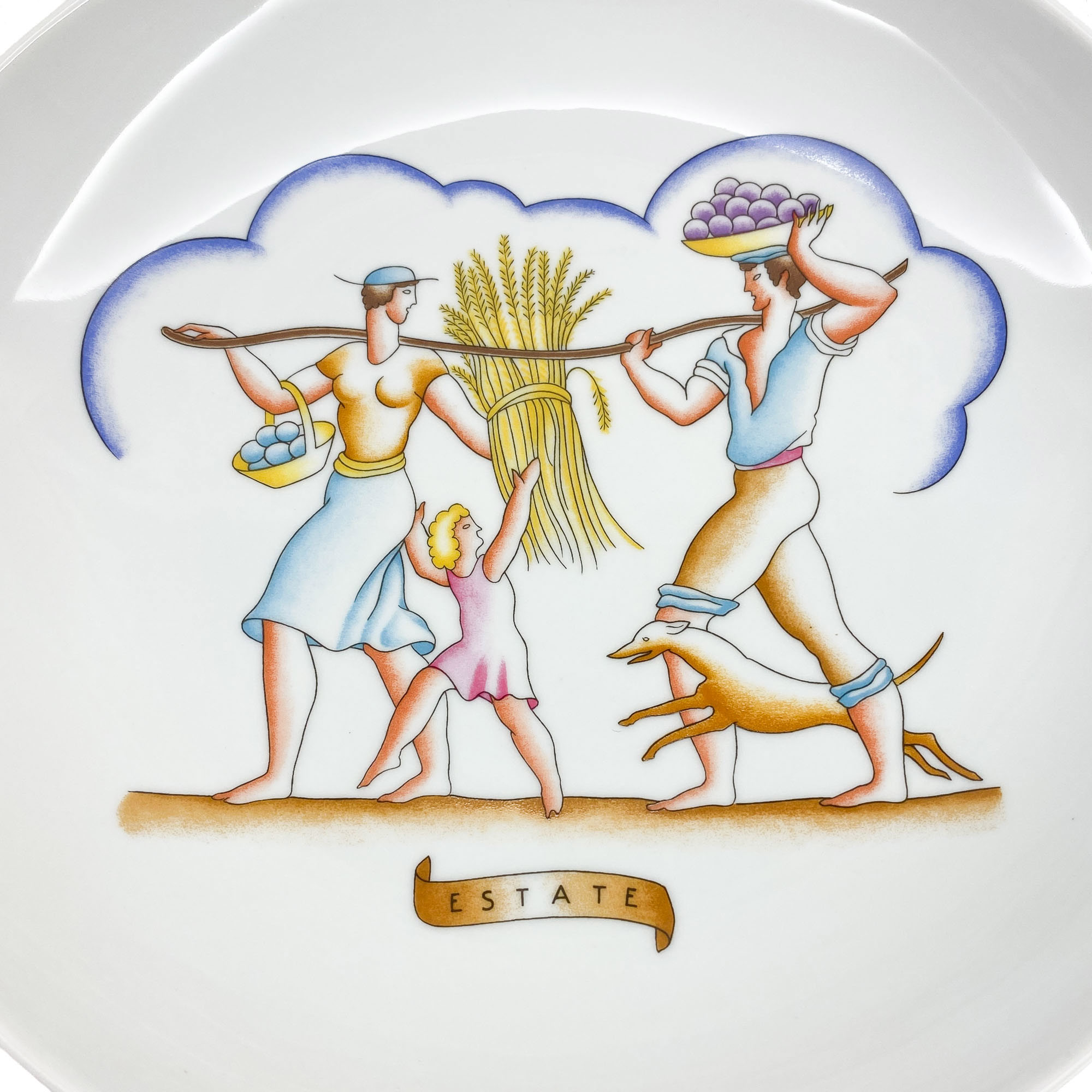 Piatti 'Le quattro stagioni'