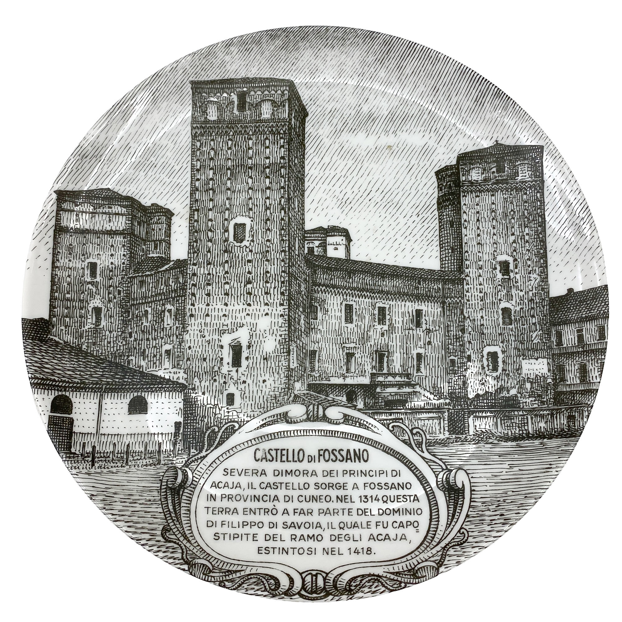 Piatto 'Le bellezze del Piemonte'