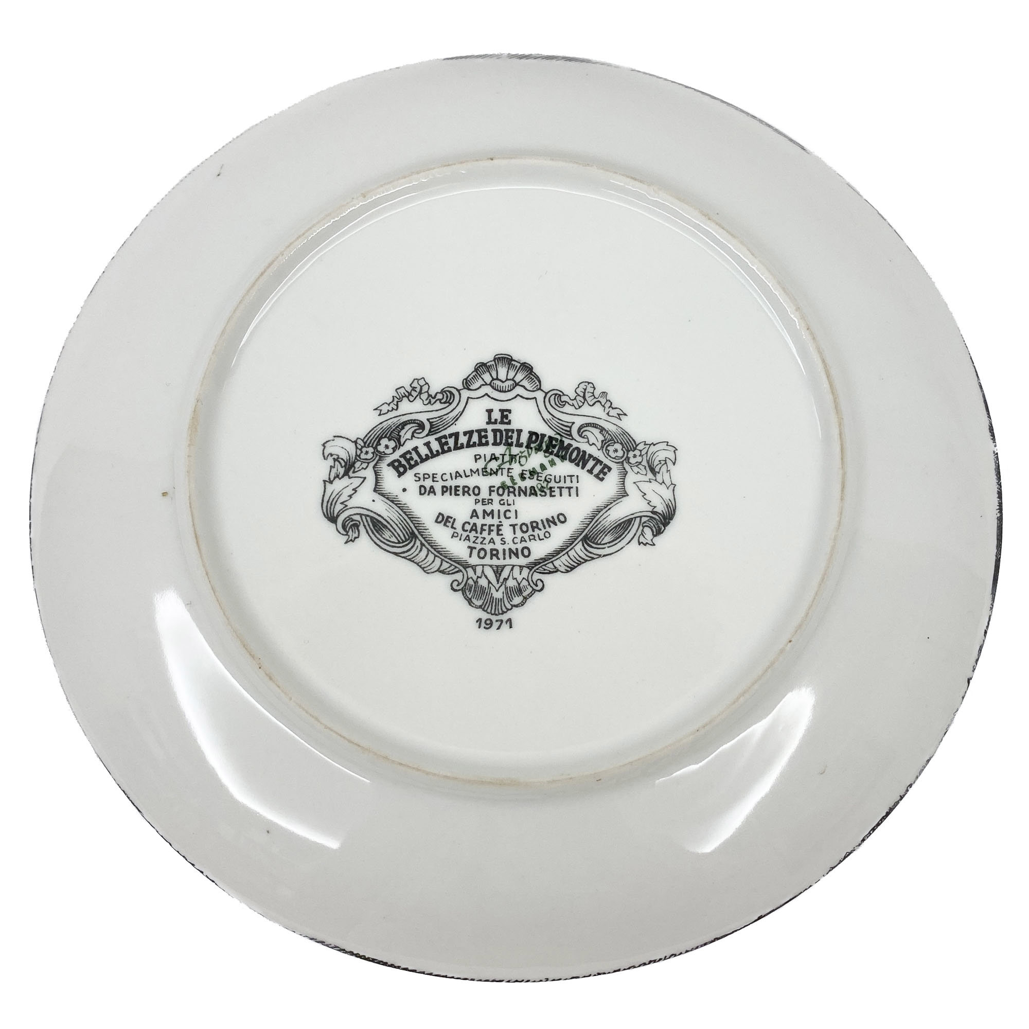 Piatto 'Le bellezze del Piemonte'