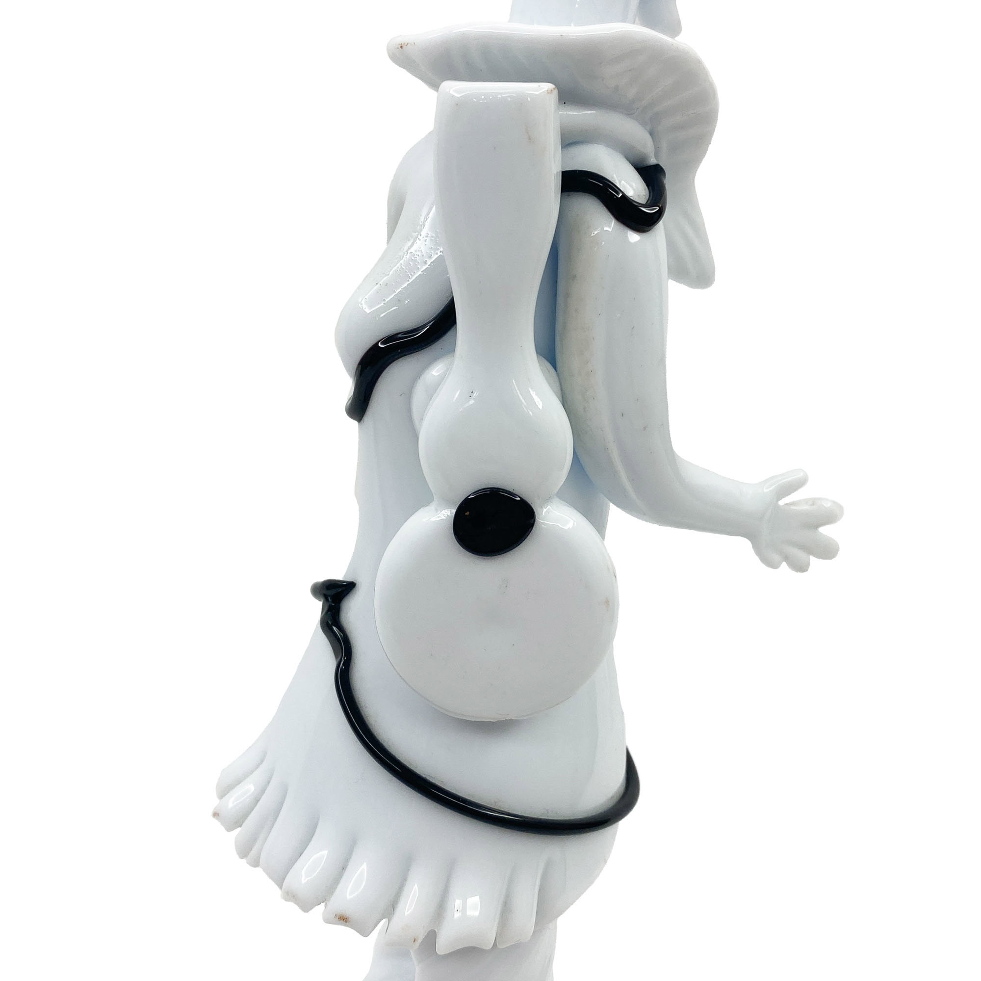 Scultura - Pulcinella con chitarrina - F. Bianconi per Venini - anni '50