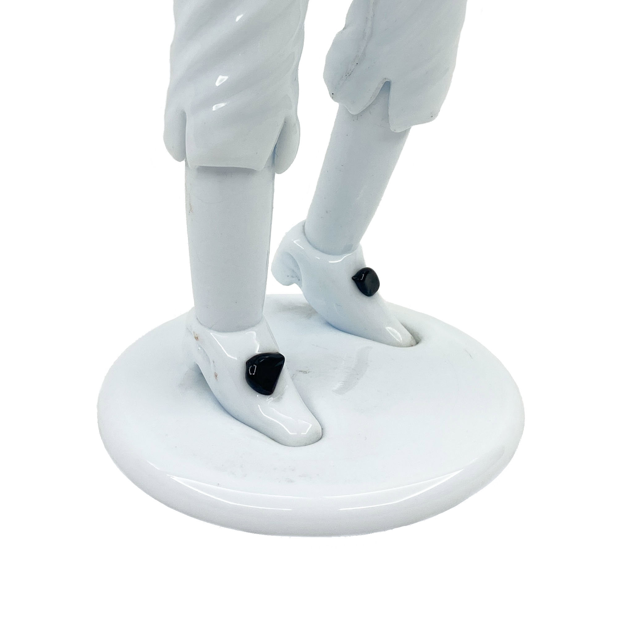 Scultura - Pulcinella con chitarrina - F. Bianconi per Venini - anni '50