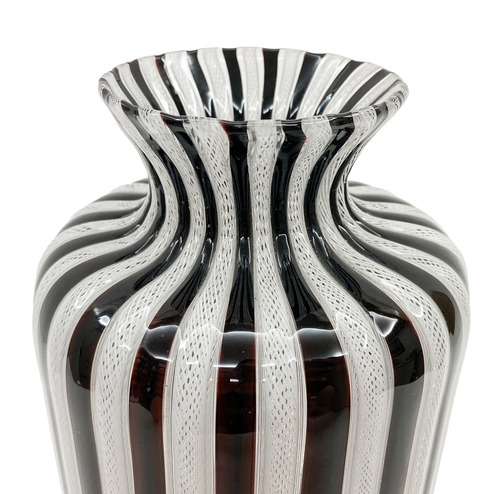 Vaso in vetro di Murano - Dino Martens per A.Ve.M. - Italia anni '50