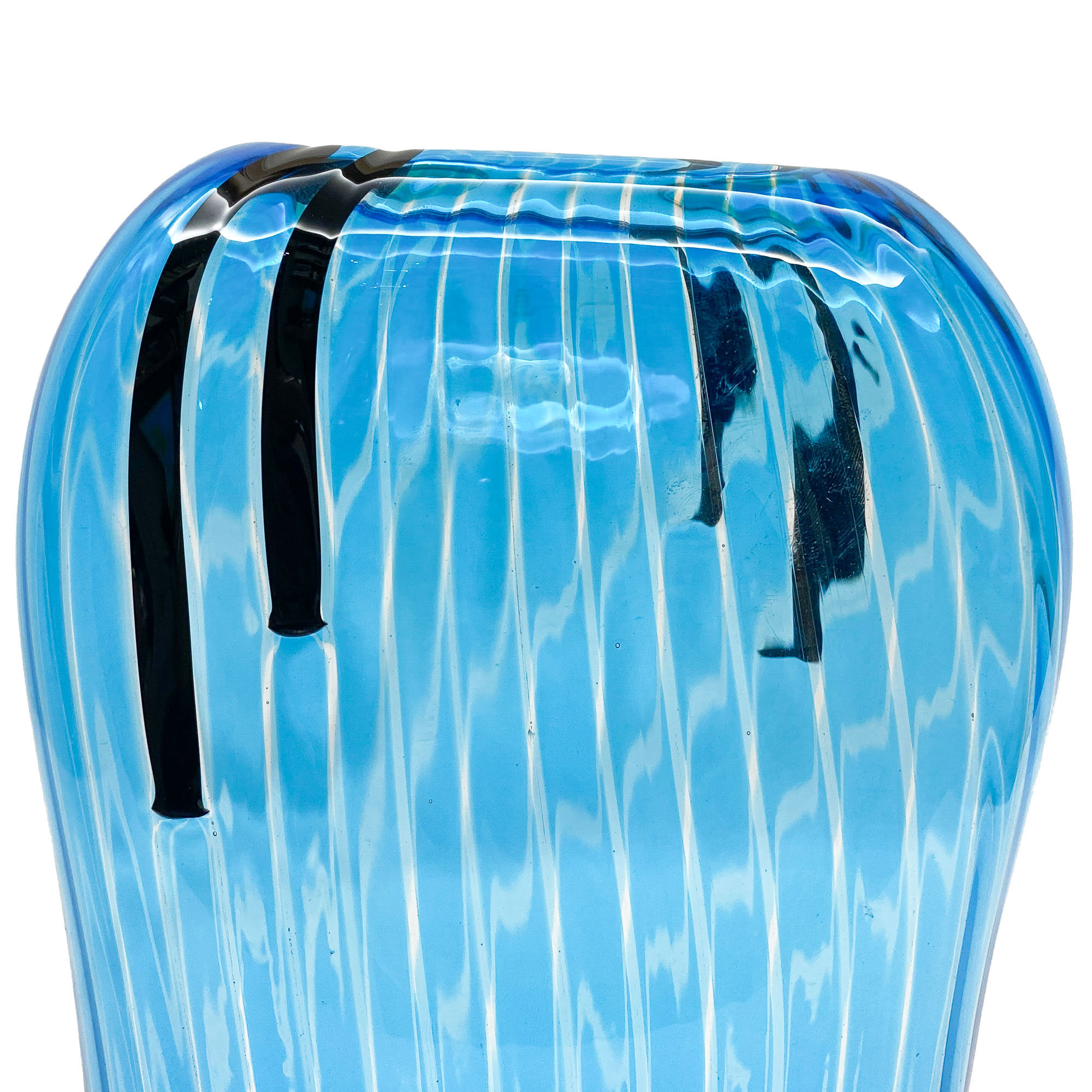 Murano glass vase - Clio - Sergio Asti for Salviati 1960s