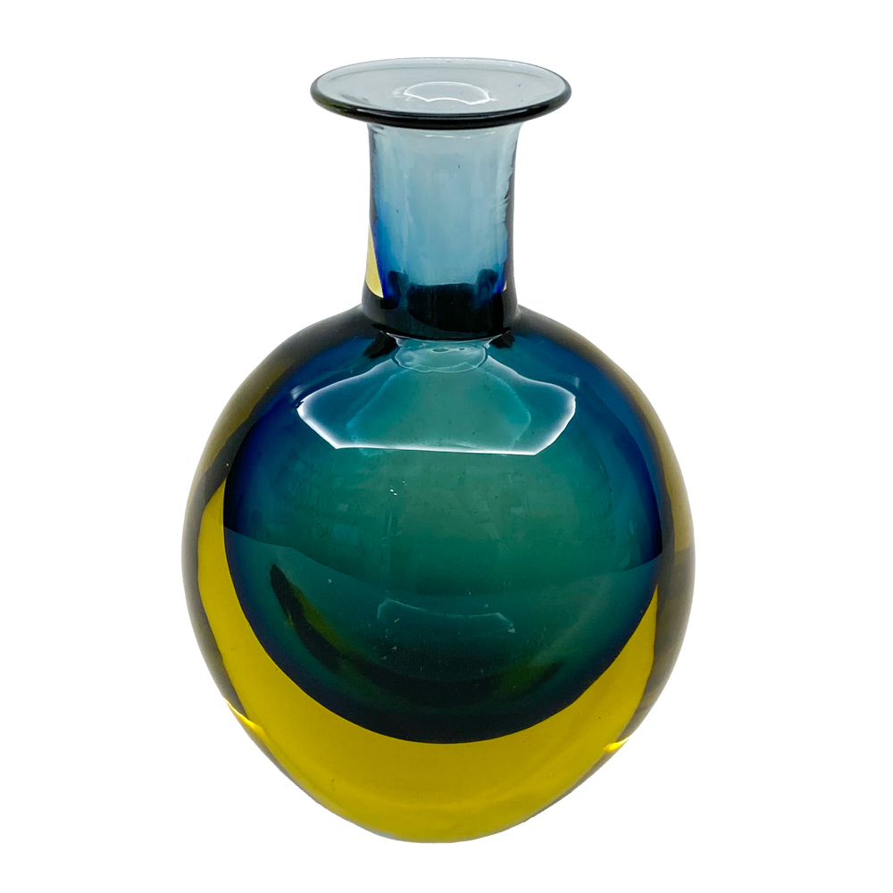 Murano glass vase - Flavio Poli for Seguso - Italy 1950s - Glasses 