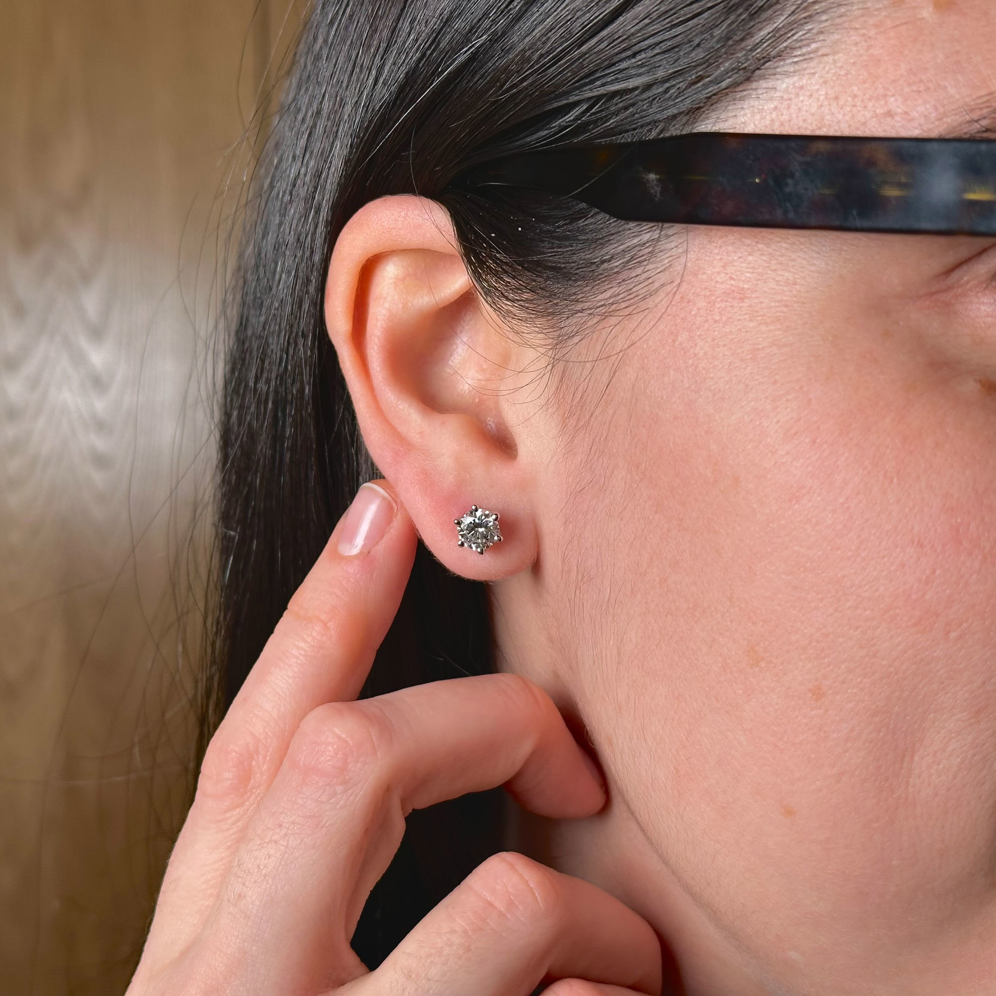 Orecchini punto luce