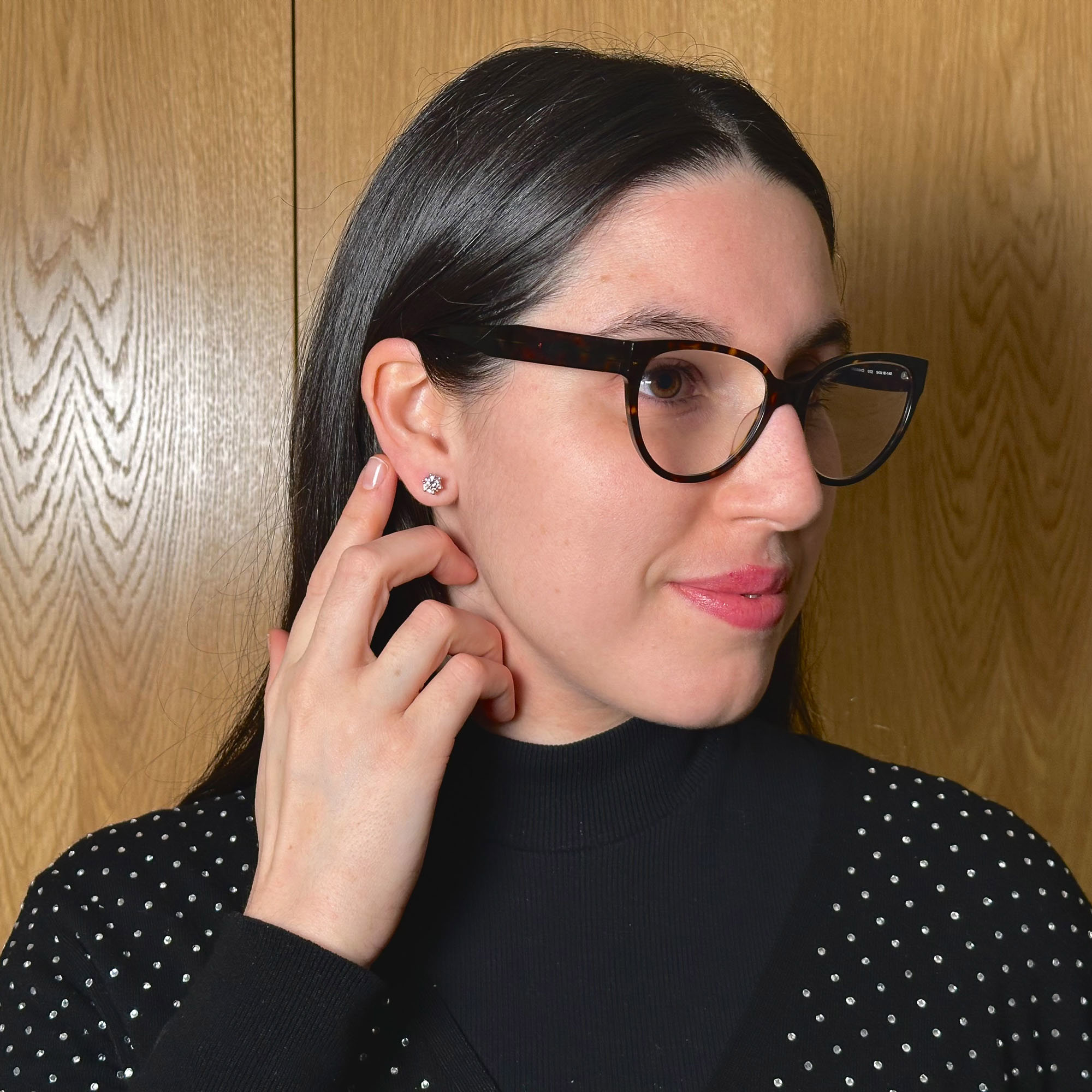 Orecchini punto luce