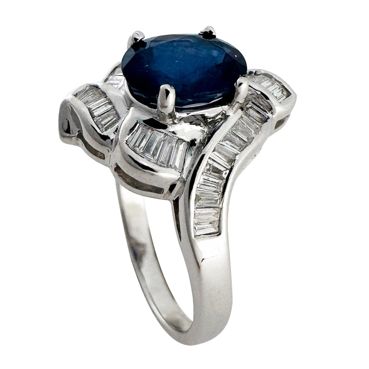 Anello zaffiro