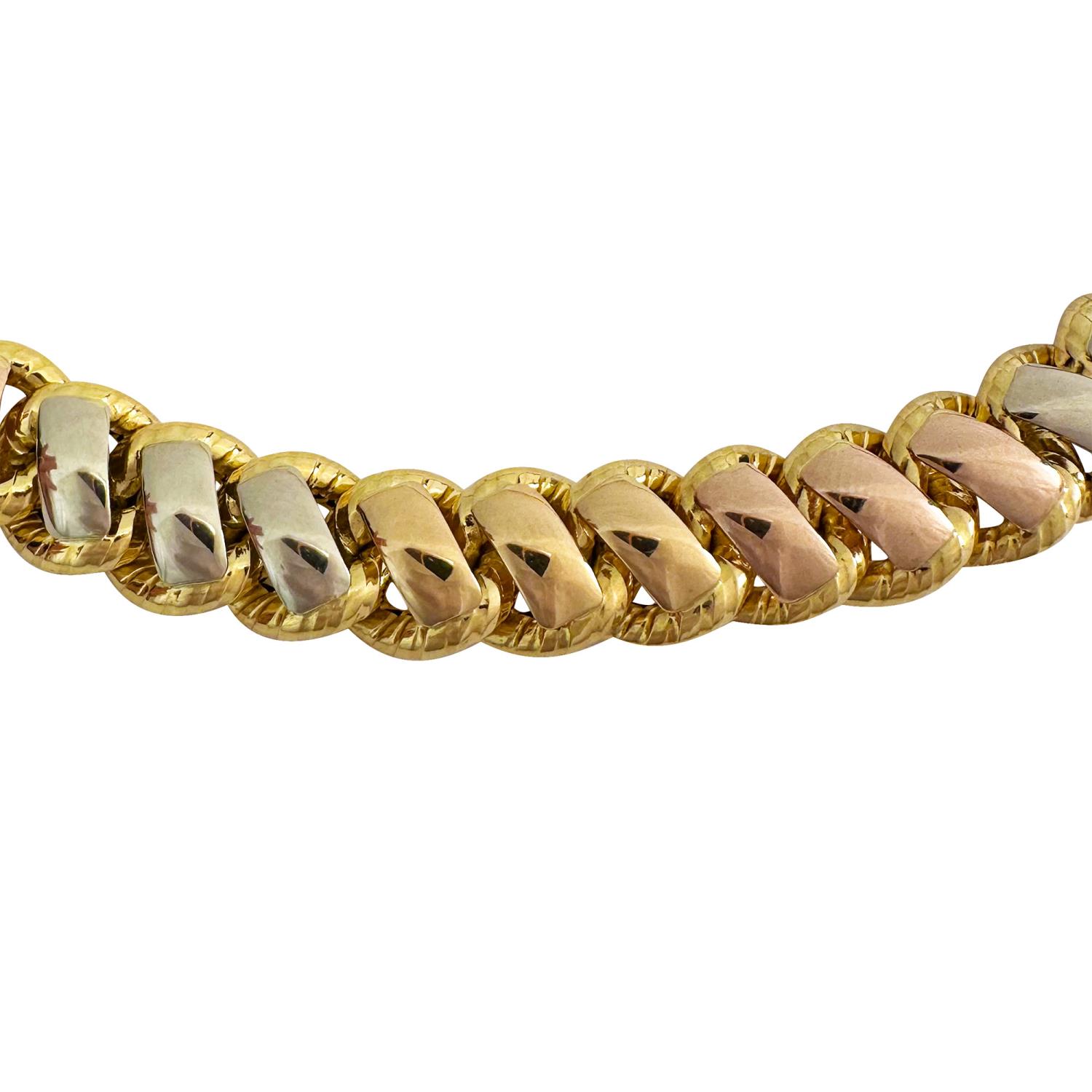 Three-colors necklace