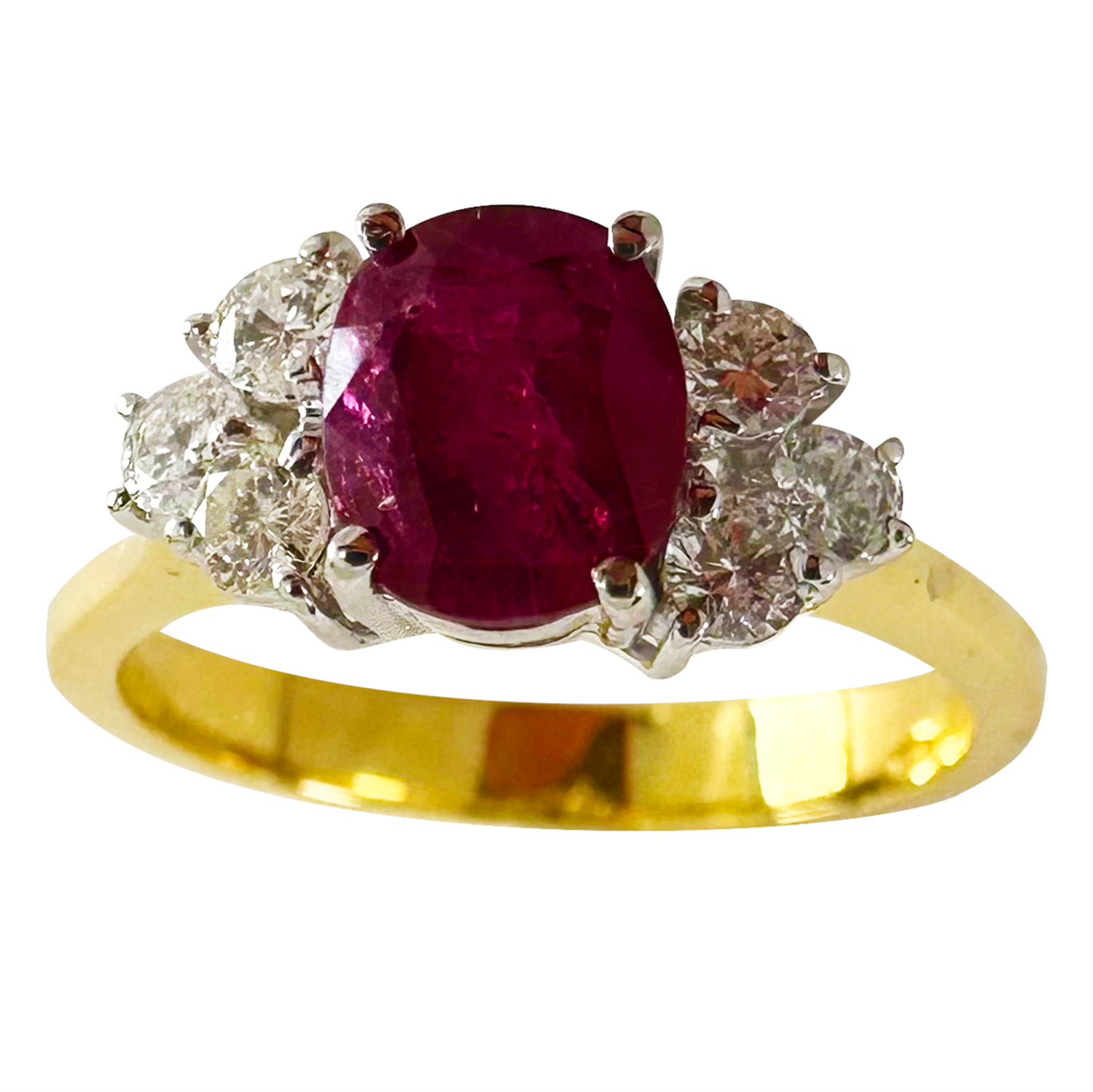 Anello rubino