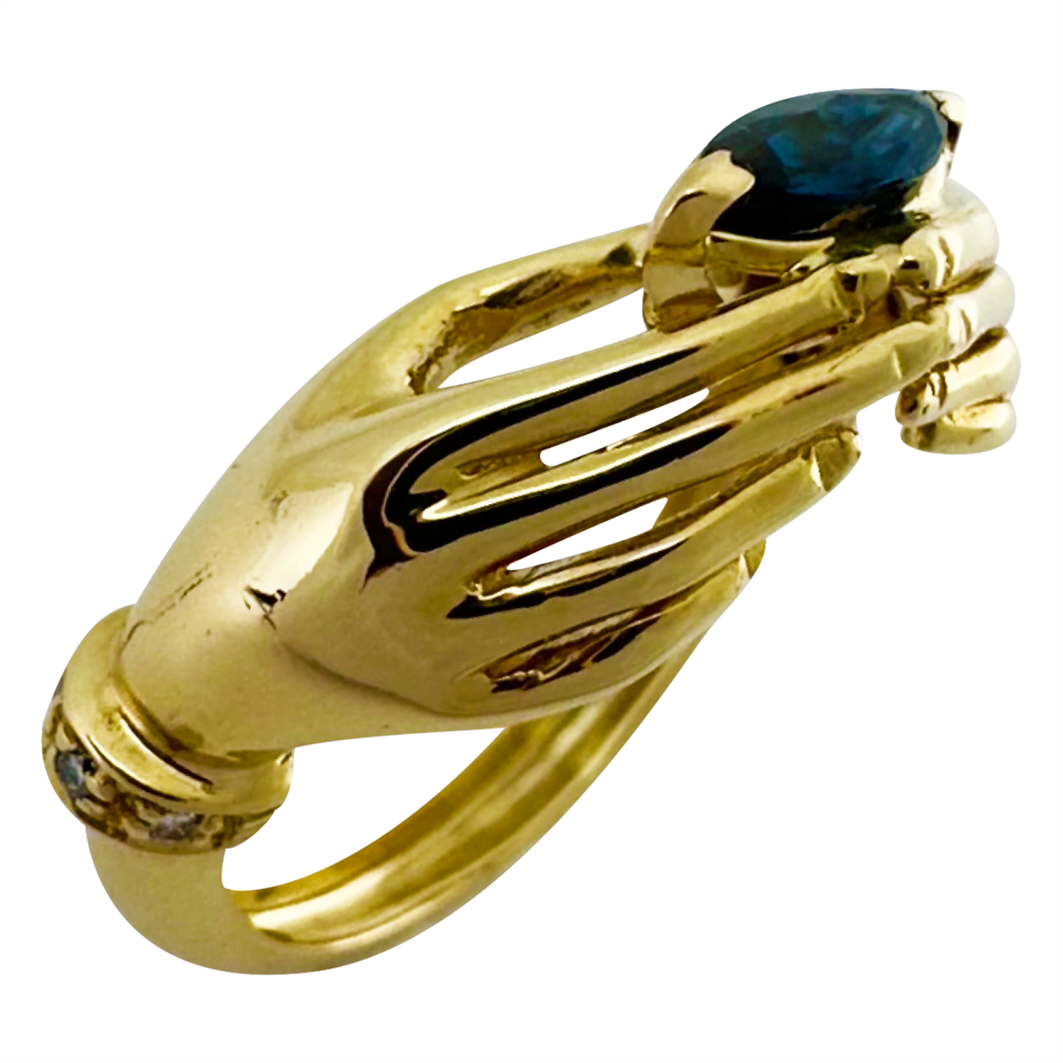 Anello zaffiro