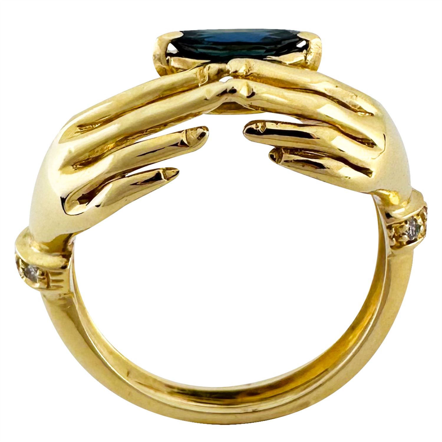 Anello zaffiro