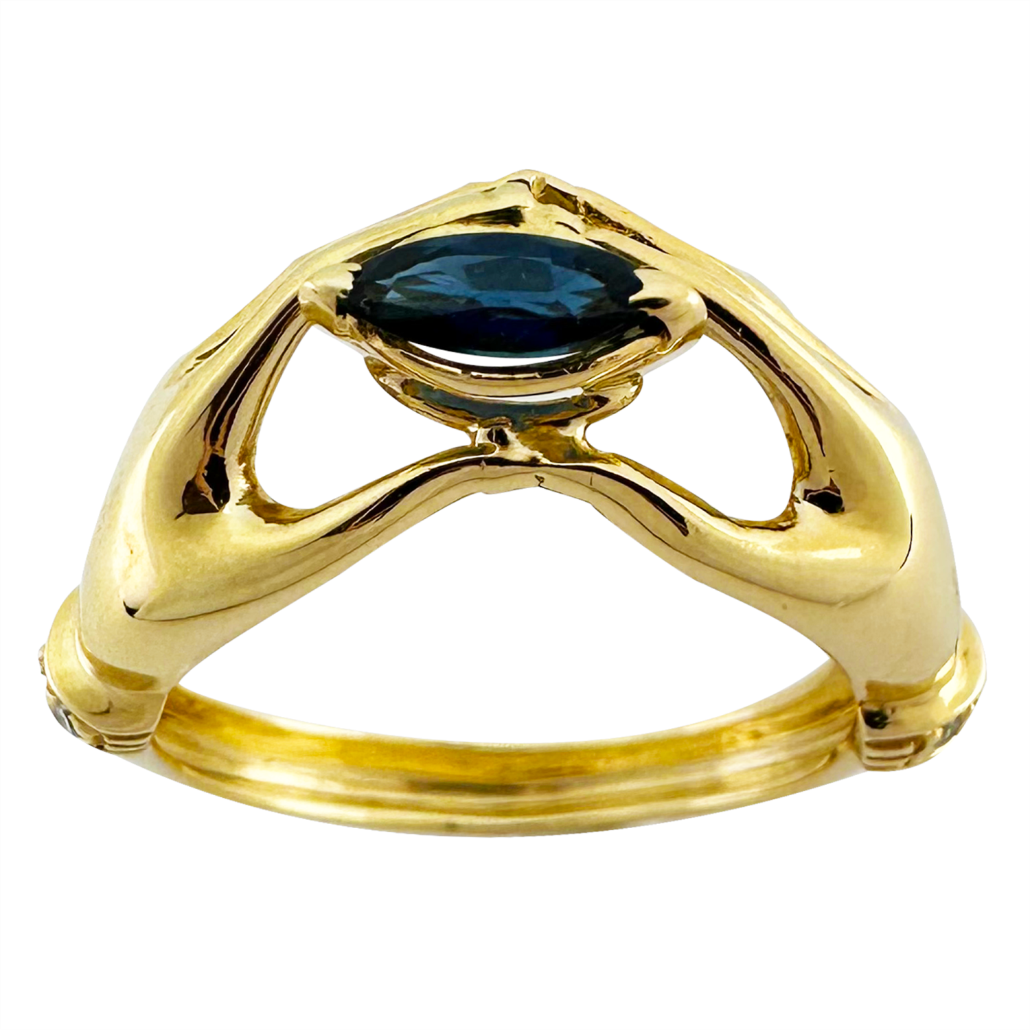 Anello zaffiro