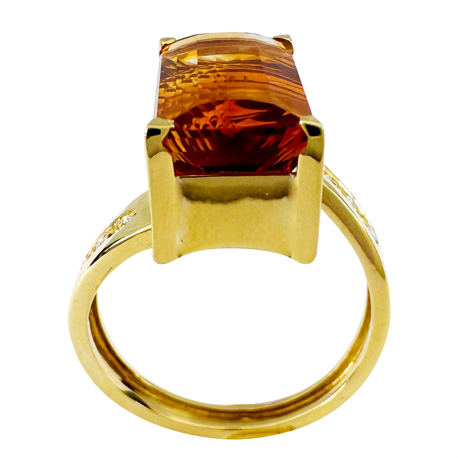 Anello citrino