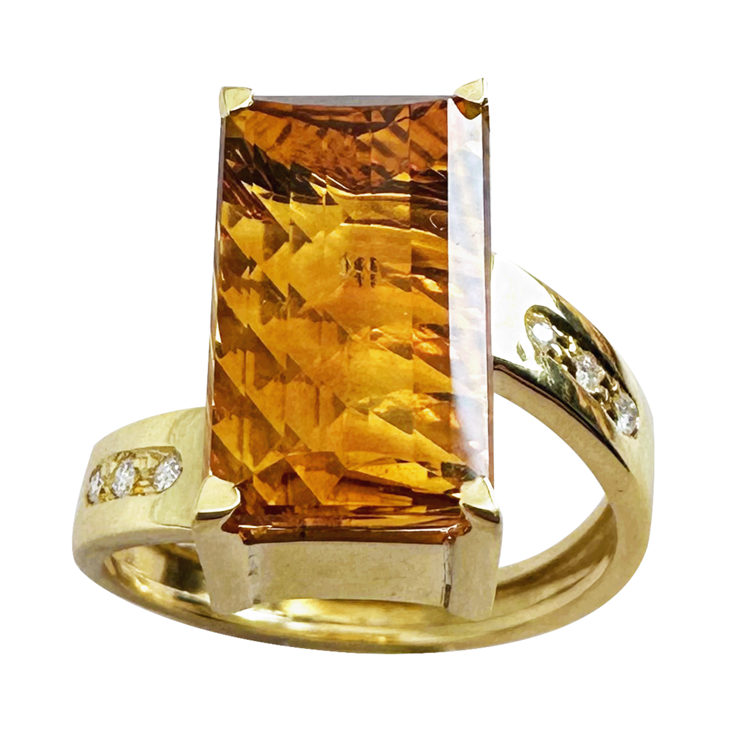 Anello citrino