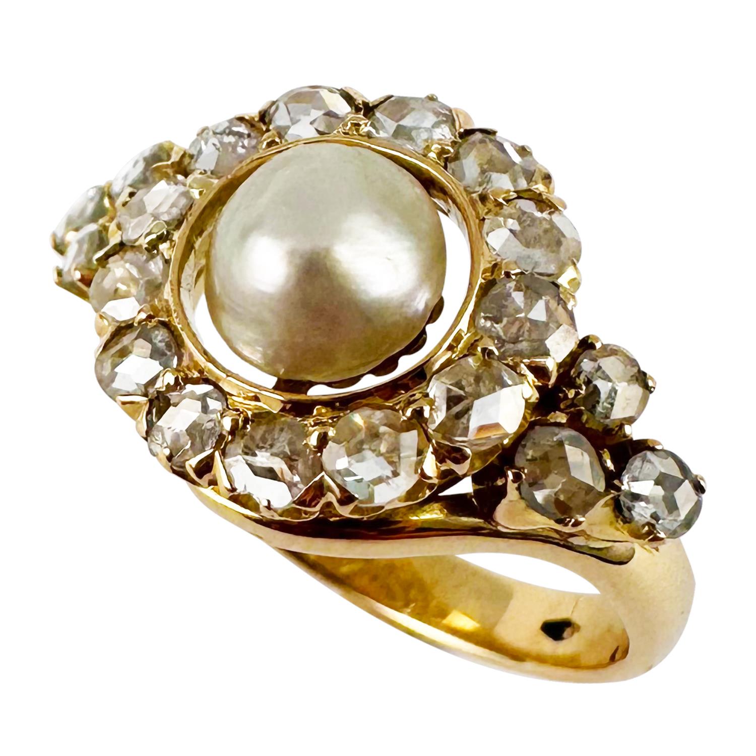 Anello perla