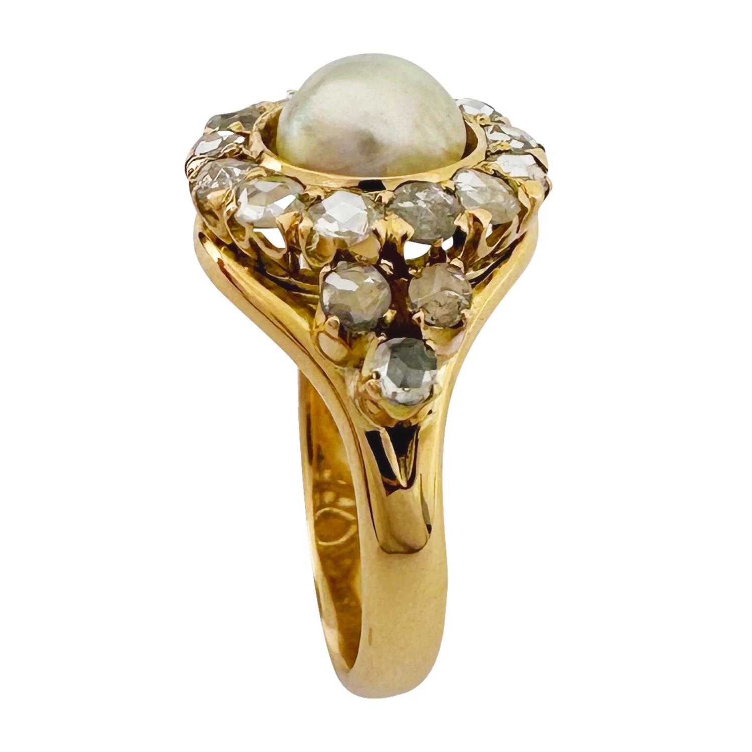 Anello perla