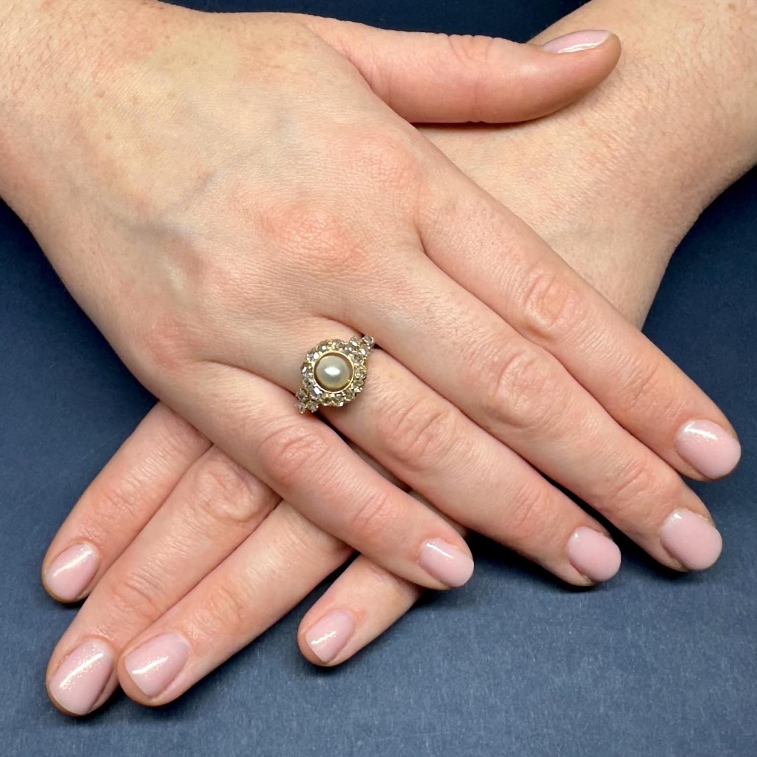 Anello perla
