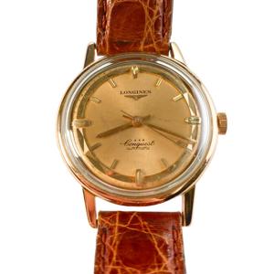 Orologio da polso in oro rosa 18 karati - Longines - Svizzera anni '60